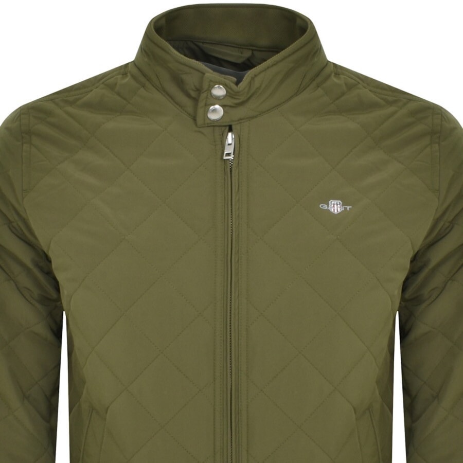 Gant Quilted Windcheater Jacket Green